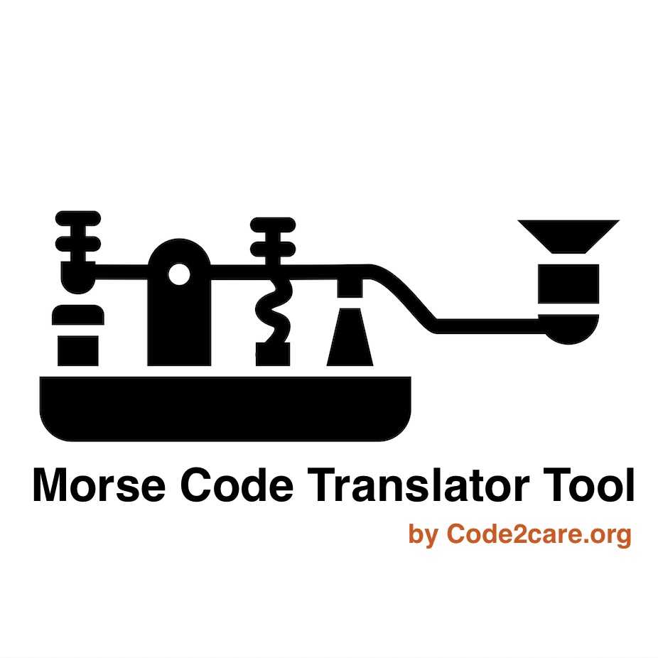 Morse Code Translator Tool - Code2care